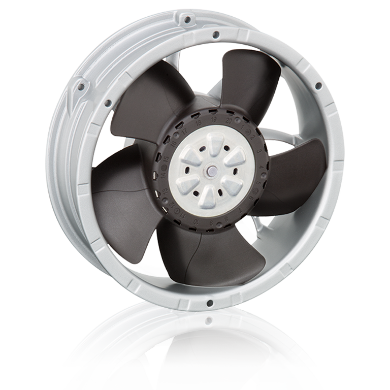 Axial compact fans